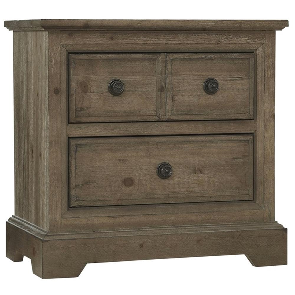 Progressive Furniture Wildfire Nightstand in Caramel/Tan